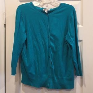 Cherokee button-down sweater